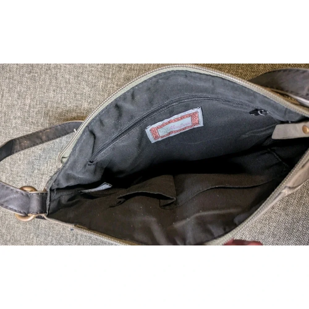 Vintage MARIPOSA The Sak Faux Leather Hobo Shoulder Bag Zip Up Purse Multicolor